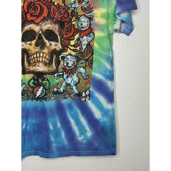 Dead And Company 2019 Tour T Shirt Mens Size Large Grateful Dead Tie Dye Hippie - Picture 6 of 16